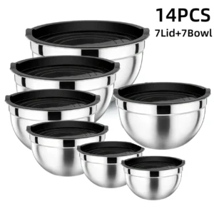 mixing bowls for cookie dough