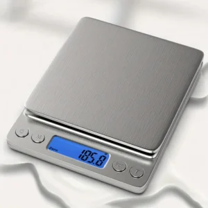 emu digital kitchen scale for accurate cookie baking measurements