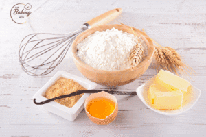 Featured image showing different types of ingredients, illustrating how ingredients affect cookie texture.
