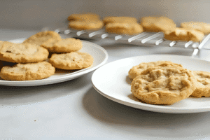 Using wrong leavening agent affecting cookie rise and texture