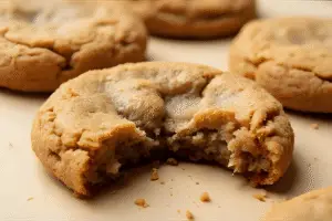 Soft chewy cookie made with brown sugar.